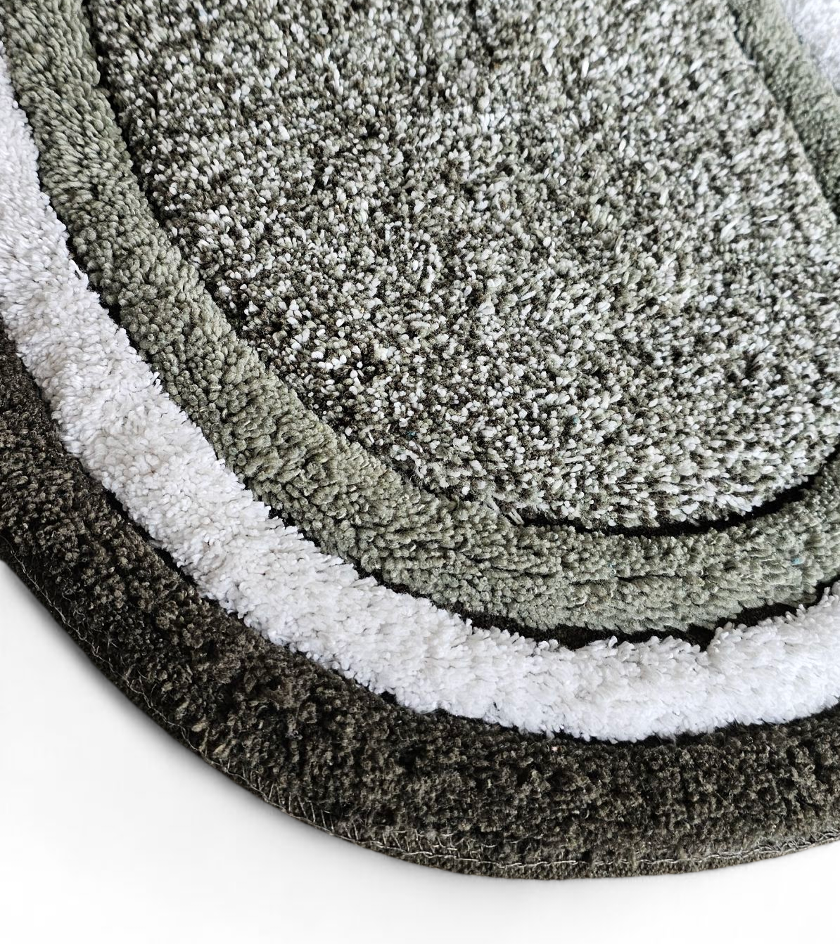 Monarch Home Art Forest Green Cotton Bathmat – 40x60 cm | Soft, Absorbent & Reversible Floor Mat