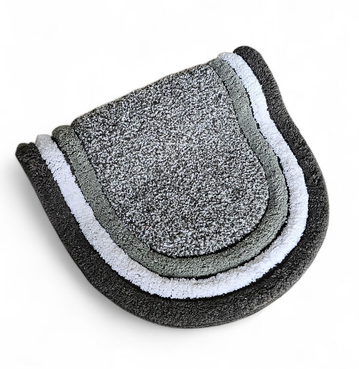 Monarch Home Art Forest Green Cotton Bathmat – 40x60 cm | Soft, Absorbent & Reversible Floor Mat