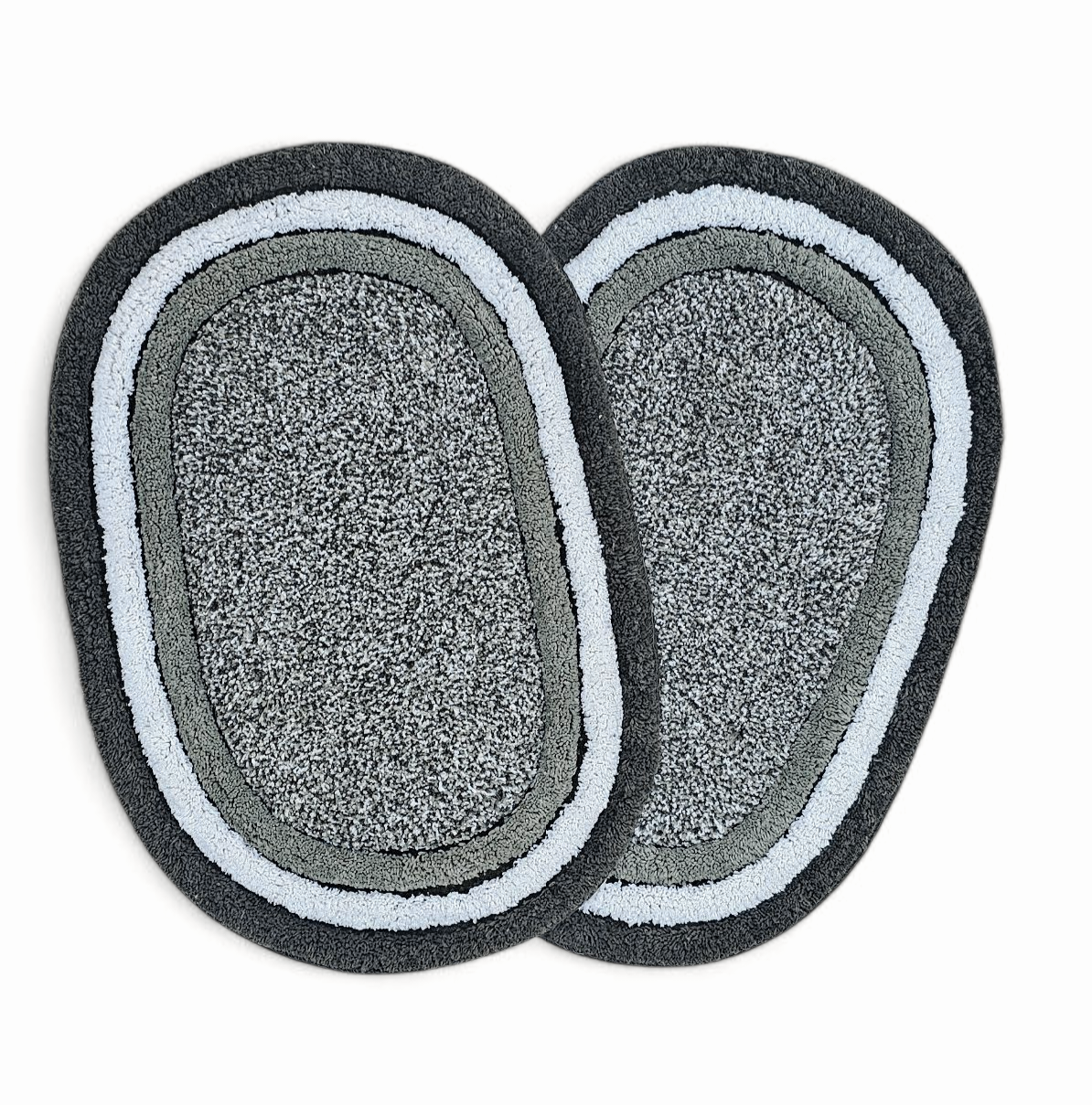 Monarch Home Art Forest Green Cotton Bathmat – 40x60 cm | Soft, Absorbent & Reversible Floor Mat