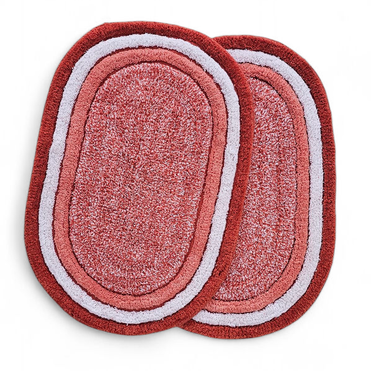 Luxury Kesari Bath Mat (40x60 cm) – Soft, Absorbent & Anti-Slip Microfiber Floor Mat for Bathroom & Home Décor