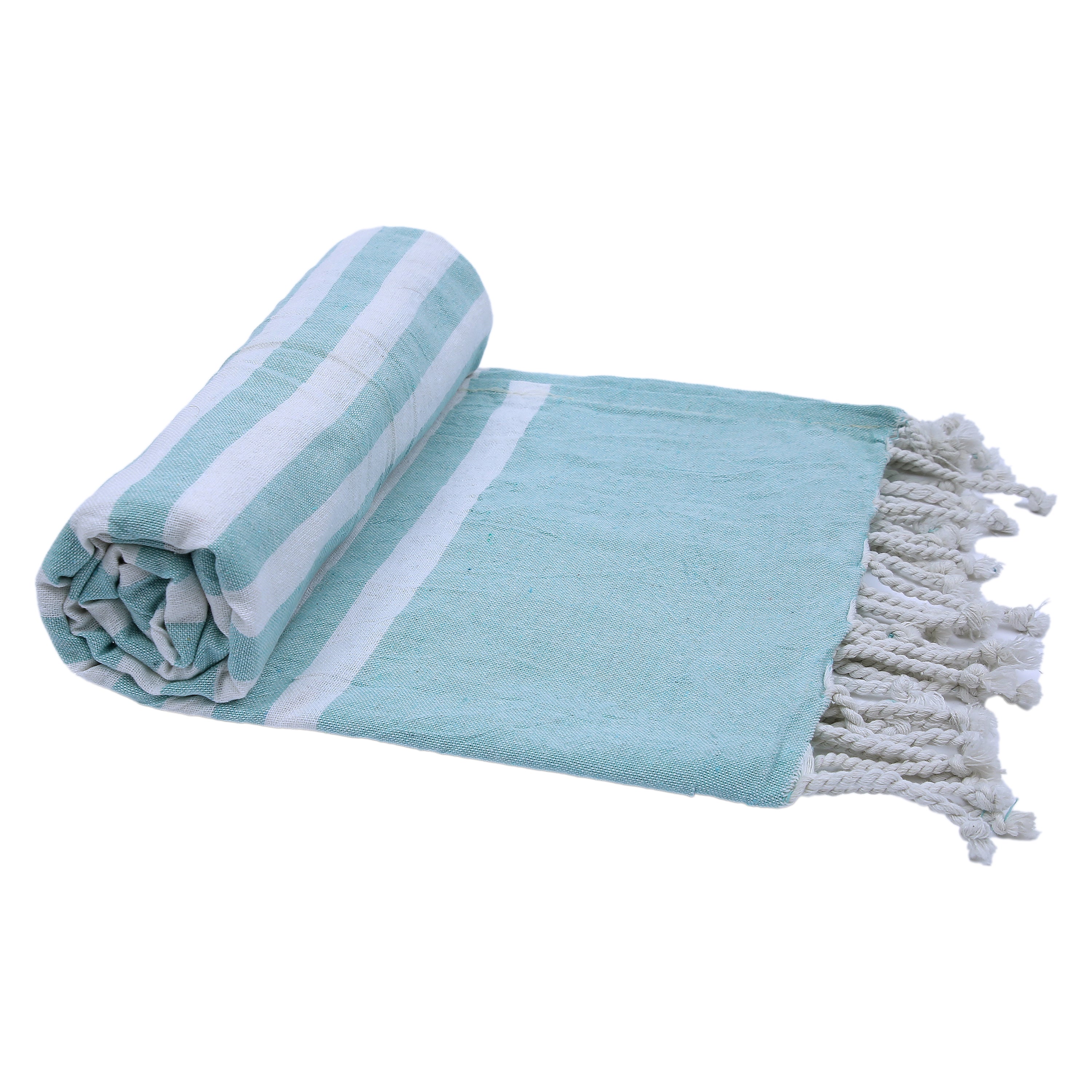 Luxury Aqua Cotton Beach Towel (90x170 cm) – Soft, Absorbent & Quick-Dry Bath & Travel Towel