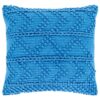 Cototn Loop + Chain Stitch Design Hand Woven Cushion Cover