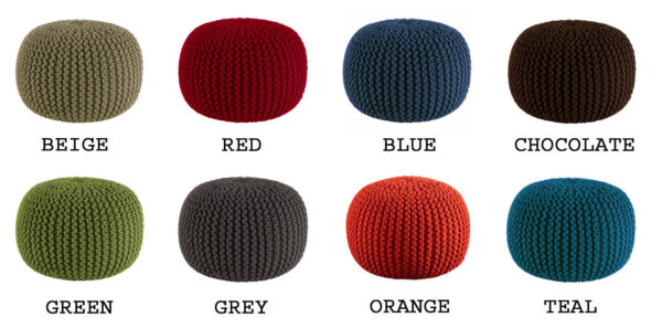 Cotton Dori Pouf