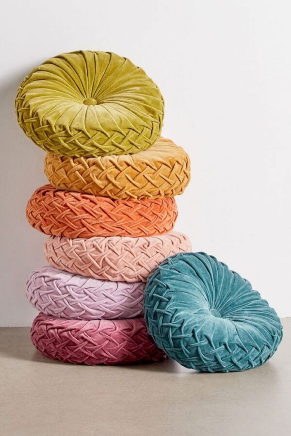 Cotton Velvet Floor Cushion