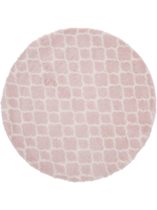 Polypropylene Round Shaggy Carpet